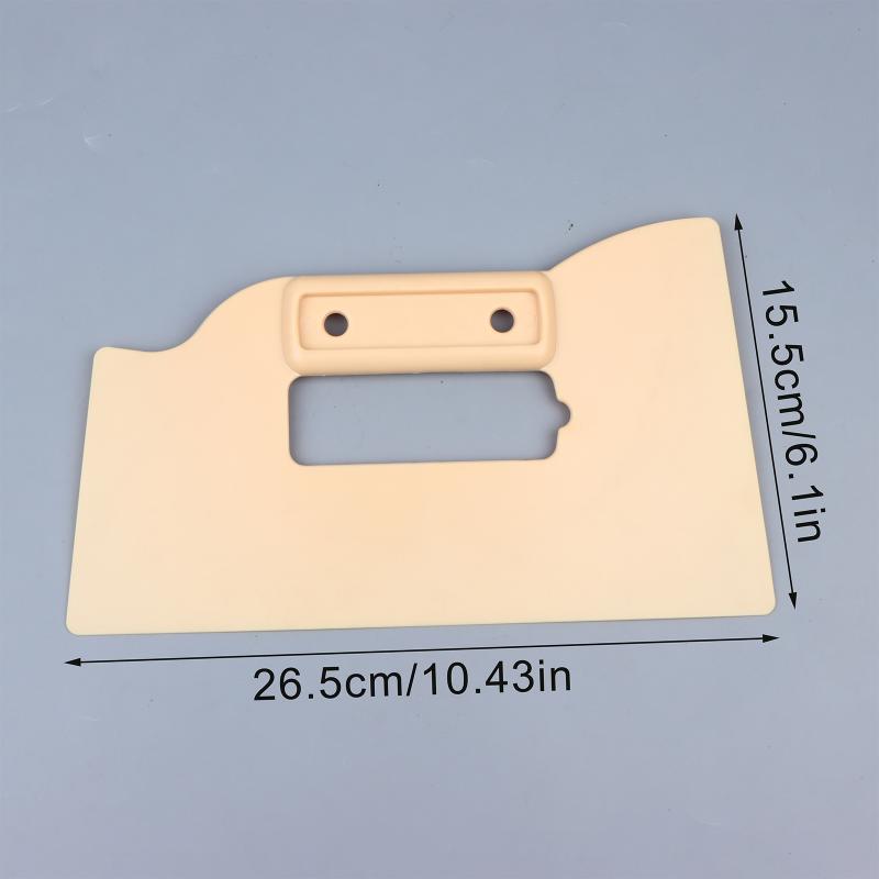 

1*Plastic Ergonomically Scraper Ergonomic Grip Trowel Spatula Suitable For Reducing Fatigue With Excellent SpreadingPerformances