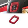 For Toyota Camry 18-23 ABS Red Carbon Fiber Inner Seat Memory Switch Cover Trim
