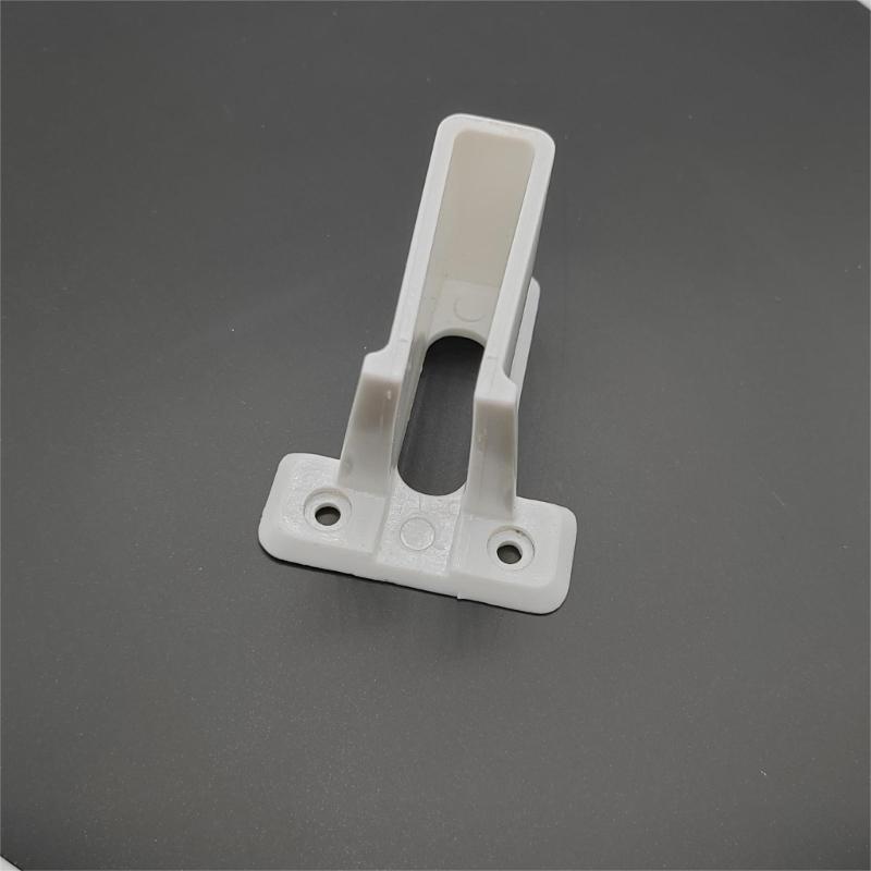 Closet Rod End Supports Opening Flange Rod Bracket for Closet Shelf Wardrobe Shower Curtain Accessories Poles Sockets