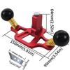 Professional Router Plane with Adjustment Knob Woodworking Handheld Bottom Cleaning Manual Slotting Edge Trimming Flat Planer