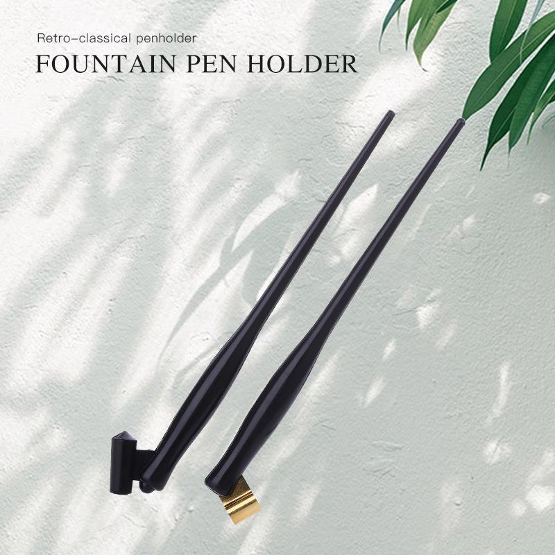 Portapenne obliquo per scrittura inglese, arte, disegno, calligrafia, supporto per pennino, penna per firma regolabile, accessori