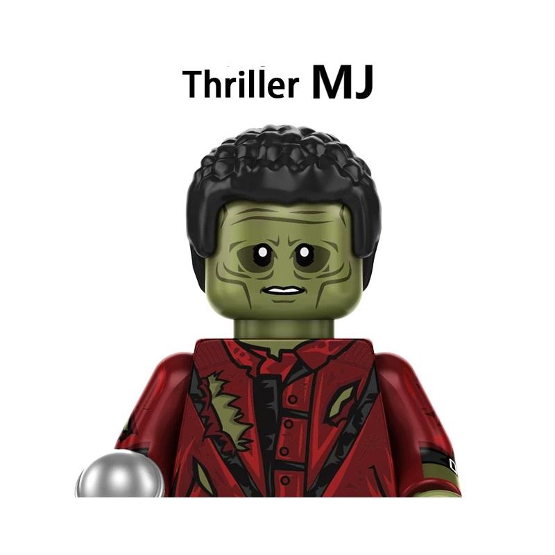 King Or Pop MJ Byggeklodser Michael Mini Action Figur Legetøj