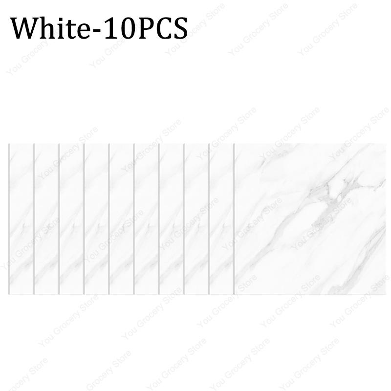 30×30cmThickened Self-adhesive Decor Wall Sticker Marble Tile Floor Sticker PVC Waterproof Toilet Kitchen Home Floor Stickers
