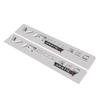 2pcs V12 BITURBO 4MATIC Logo Letters Sticker For C E S G Class SL ML W221 W205 W210 W211 W212 Fender Badge Decal