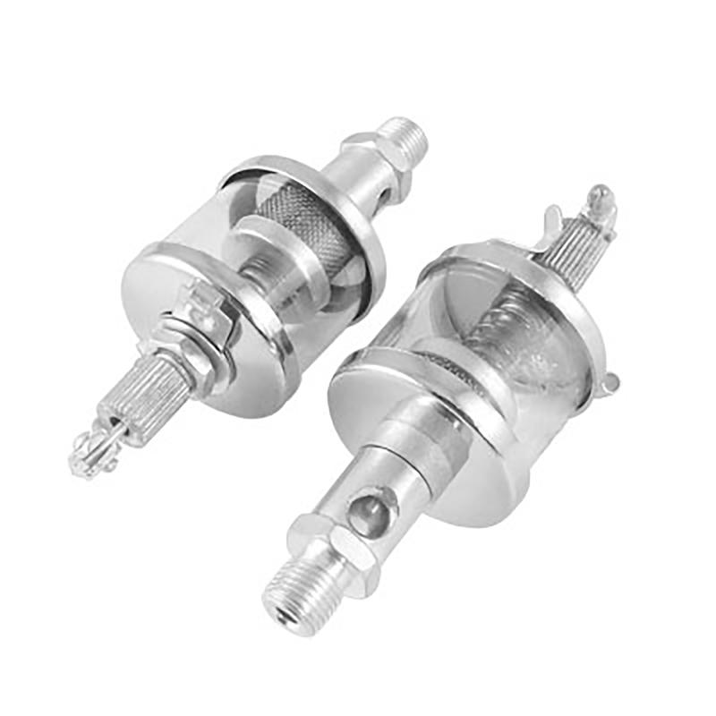 Motoforti Needle Valve Type 16mL Oil Grease Cup Car Accessory 2 Pcs