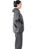 Unisex Dustproof Workwear Set: Hooded, Oil-Resistant Coveralls for Winter, Farming, Hydroelectric Slotting, and Labor Protection.