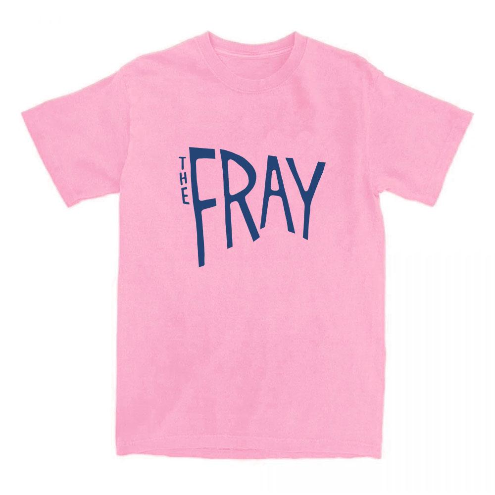 THE FRAY Pásmové Grafické Tričko s Krátkým Rukávem Bavlna Volné Pánské Tričko Unisex Streetwear Těžká Mentální Ležérní Pánské/Dámské Oblečení Tričko