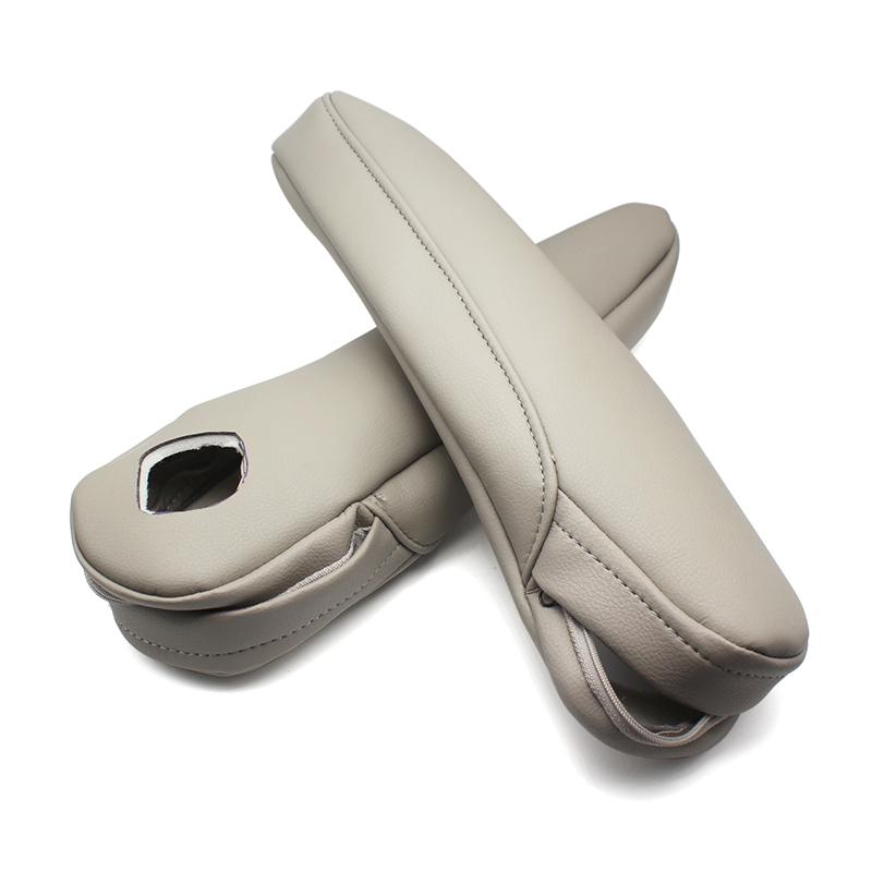Microfiber Leather Armrest Cover For Honda Odyssey 2004 2005 2006 2007 2008 2009 2010 2011 2012 Seat Armrest Handle Skin