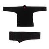 Sanabul Essentials V.2 Ultra-Lightweight BJJ Jiu-Jitsu Gi with Pre-Shrink Fabric (Black, A3)