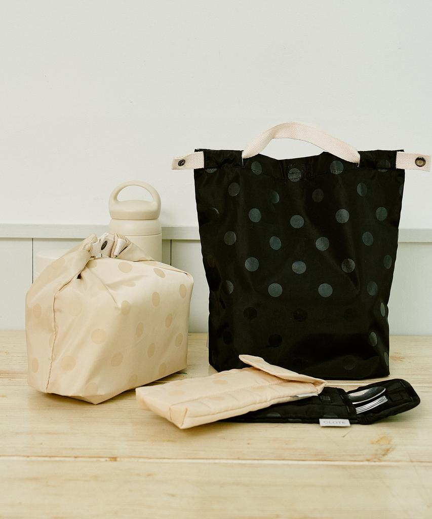 Clote Tägliche Lunchtasche - Punkt Creme