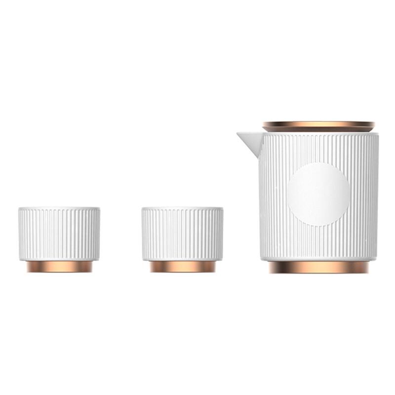 

Gebetang 260ML White Roman Travel Tea Set