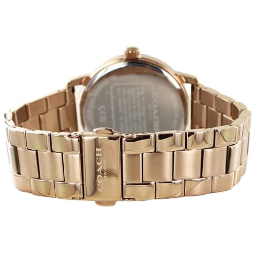 Coach Women's Stainless Steel Watch with Bracelet and Strap, Gold, 14503407