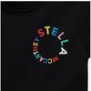 Stella Mccartney Tt4d00 Z0447 930 Round Logo Kids Sweatshirt