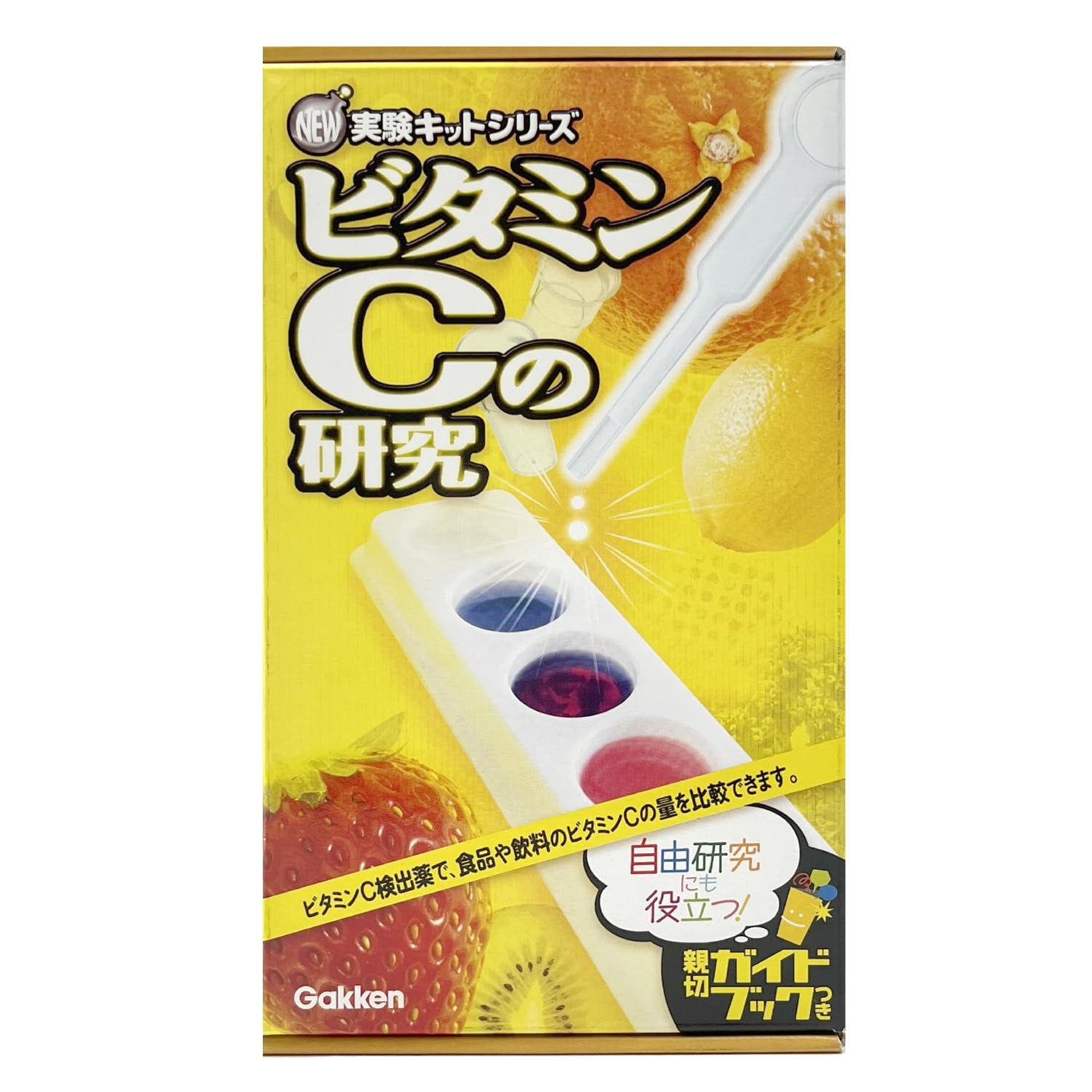 

Gakken Free Research Experiment Kit Vitamin C Research Q750302