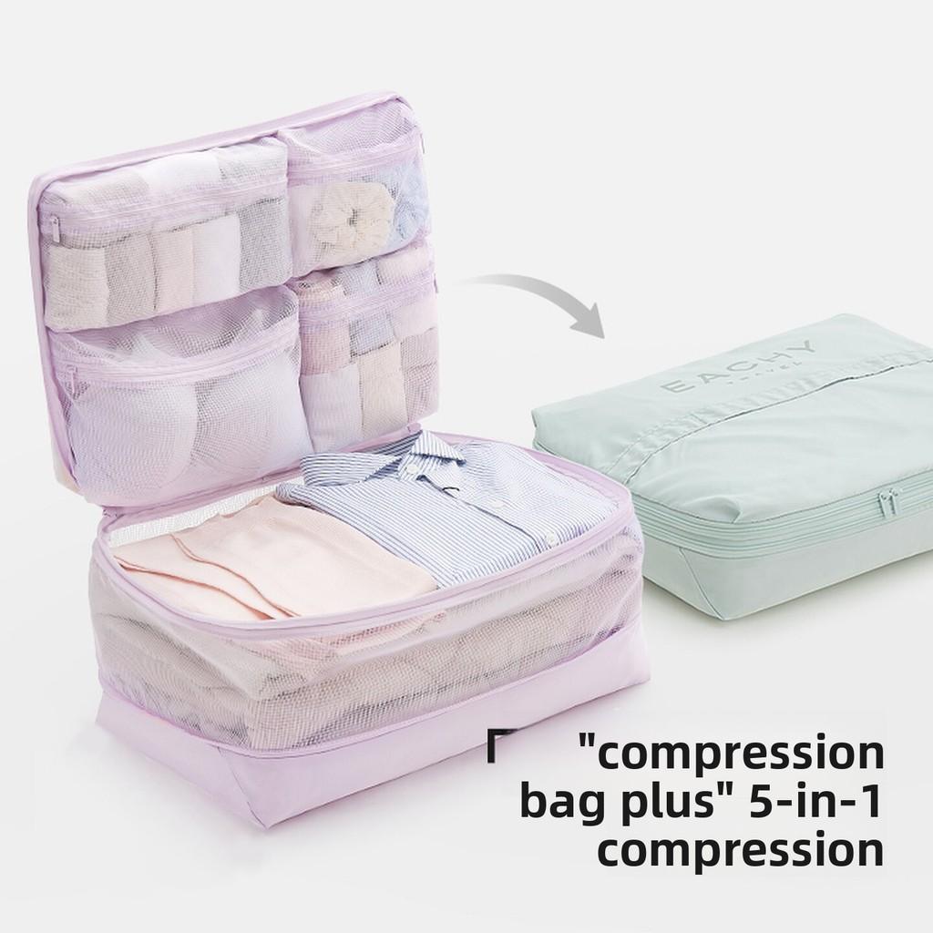 Multifunctional Travel Storage Bag With Compartments For Luggage Use