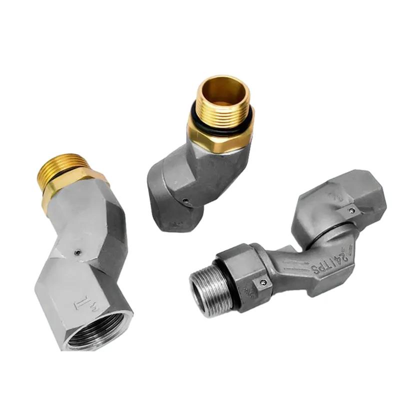 360 Degree Rotatable Universal Joint 1 Inch Fuel Gun Joint 3/4'' Nozzle Joint Head Connector OPW 3/4 Inch Oil Gun Rubber Tube