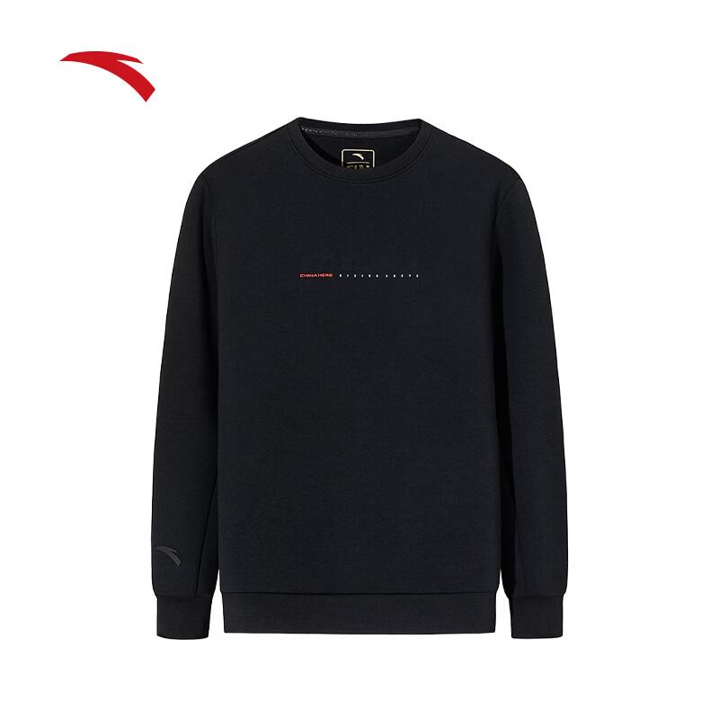 Anta CHN Series Men s Round Neck Pullover Sweatshirt 2XL