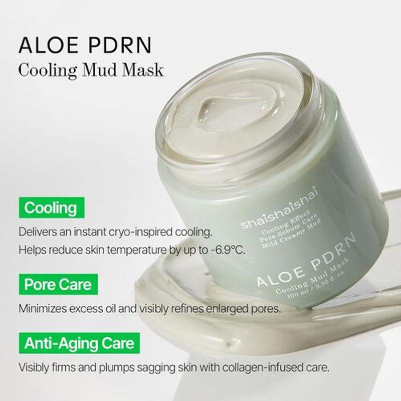 shaishaishai Aloe PDRN Cooling Mud Mask 100ml