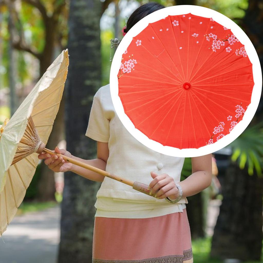 Handgefertigter geölter Sonnenschirm 32,28'' für Hochzeiten und Veranstaltungen