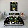 Game controller and text. Bedding sets Duvet cover sets Duvet covers Pillowcases(1*Duvet Cover 2*Pillowcases without duvet insert)