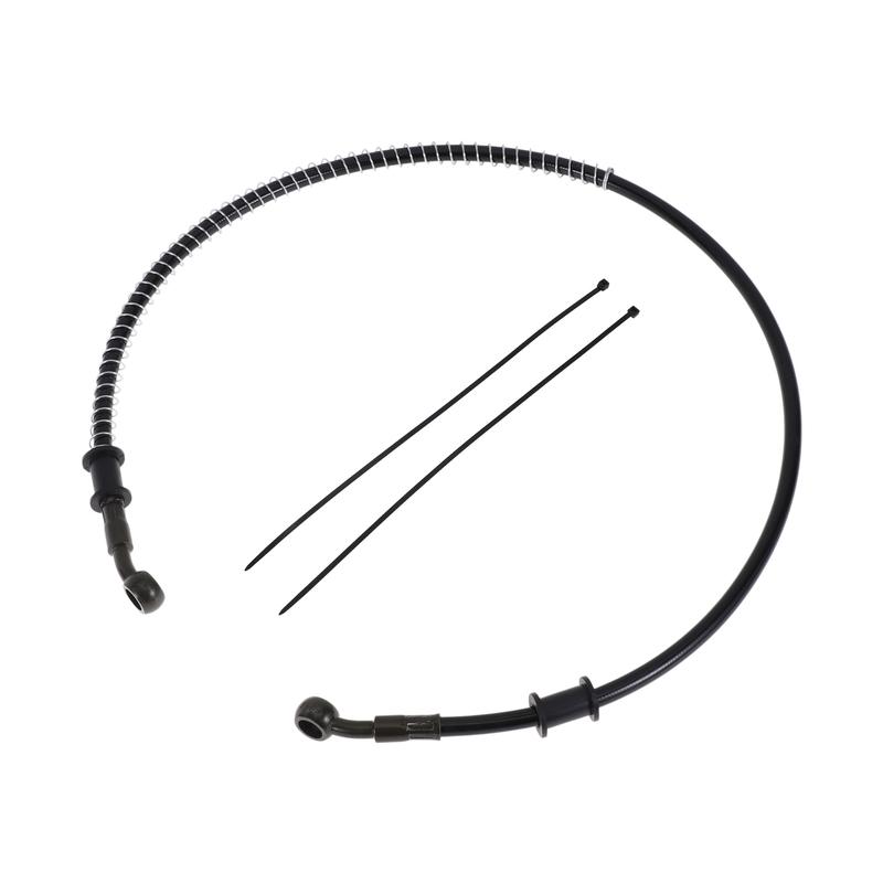 UXCELL 80cm Motorcycle Brake Clutch Oil Hose Line Black