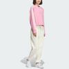 Adidas Originals X Feifei Ruan Classic Three-Stripe Crewneck Sweatshirt Women Tops Pink IX4229