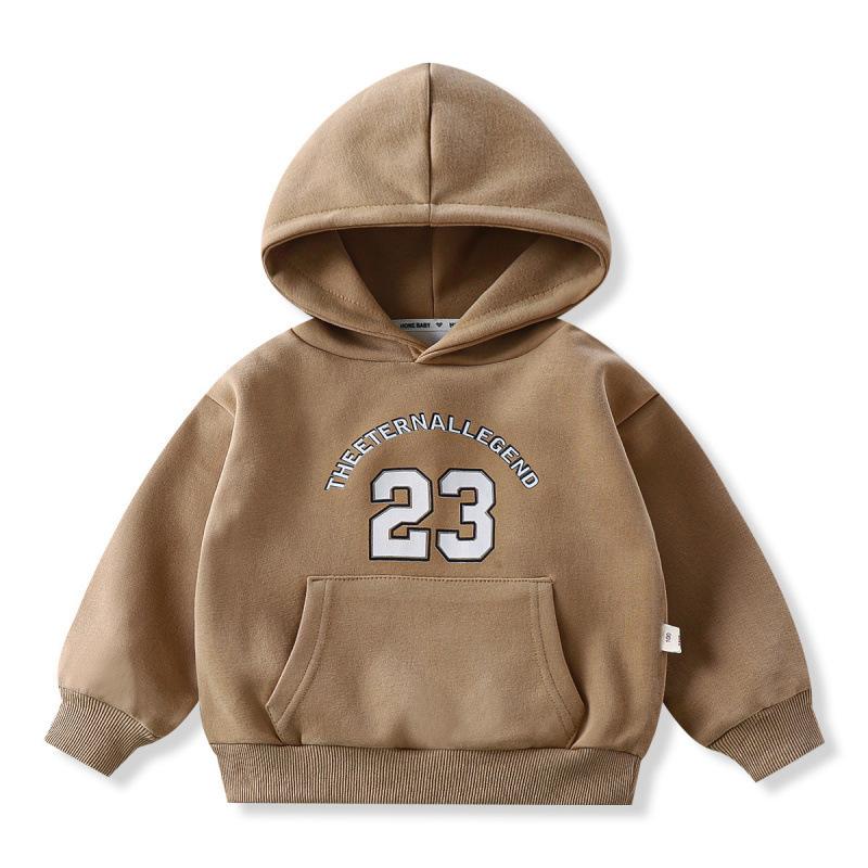 

Autumn THE ETERNAL LEGEND 23 Printed Hoodies Fashionable Casual Sports Long Sleeved Children s Boy and Girl Kids Unisex Hooded Sweatshirts 160