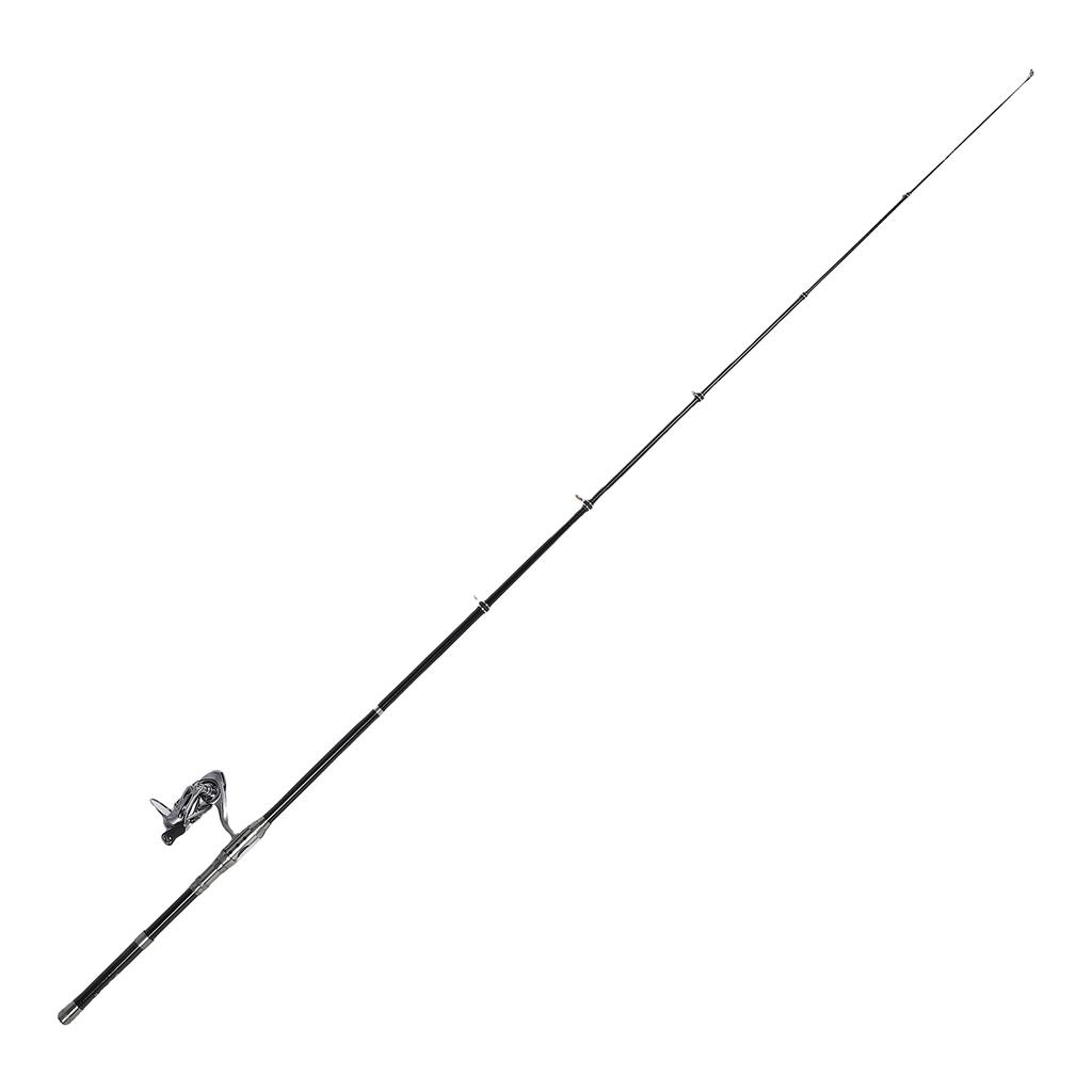 Telescopic Fishing Pole and Fishing Reel Combo Fishing Rod with 10+1 BB 5.5:1 Fishing Reel 2.1m