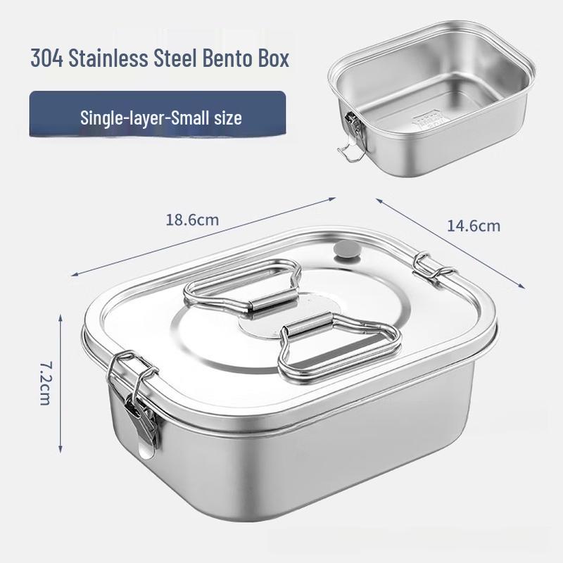 

Stainless Steel Divided Lunch Box
