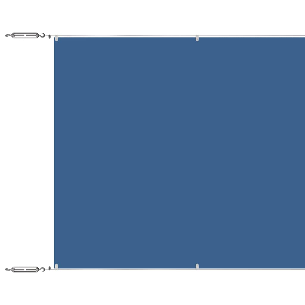Vertical Awning Blue 100x600 Cm Oxford Fabric