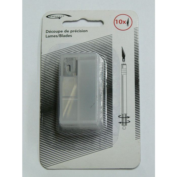 Lame de rechange Grapho'cut Distributeur 10 lames n°1