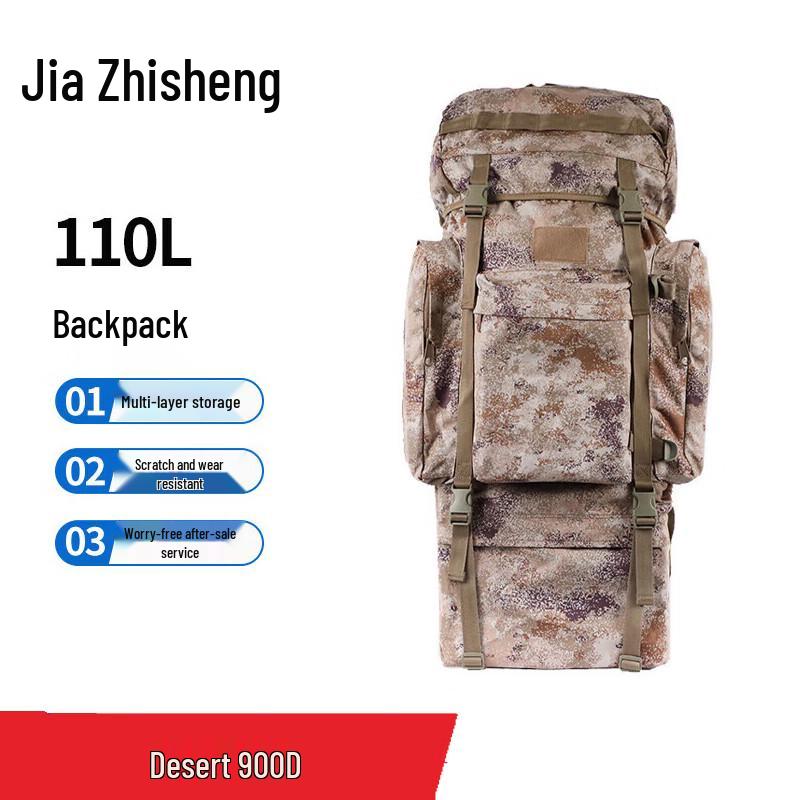 

Jiazhisheng 110L Large Capacity Outdoor Tactical Backpack
