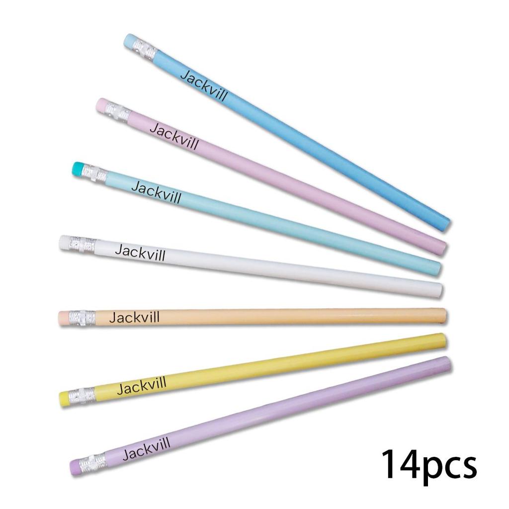 Custom Text Pencils,Personalized Pencils For Kids,Customized Birthday Pencils,Customizable Cute Pencils,