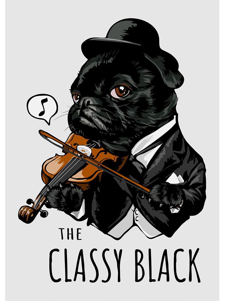 Funny French Bulldog Pug Dog Pet Posters Print Canvas Painting Stay Cool Animal Wall Picture For Living Room Home Decoration