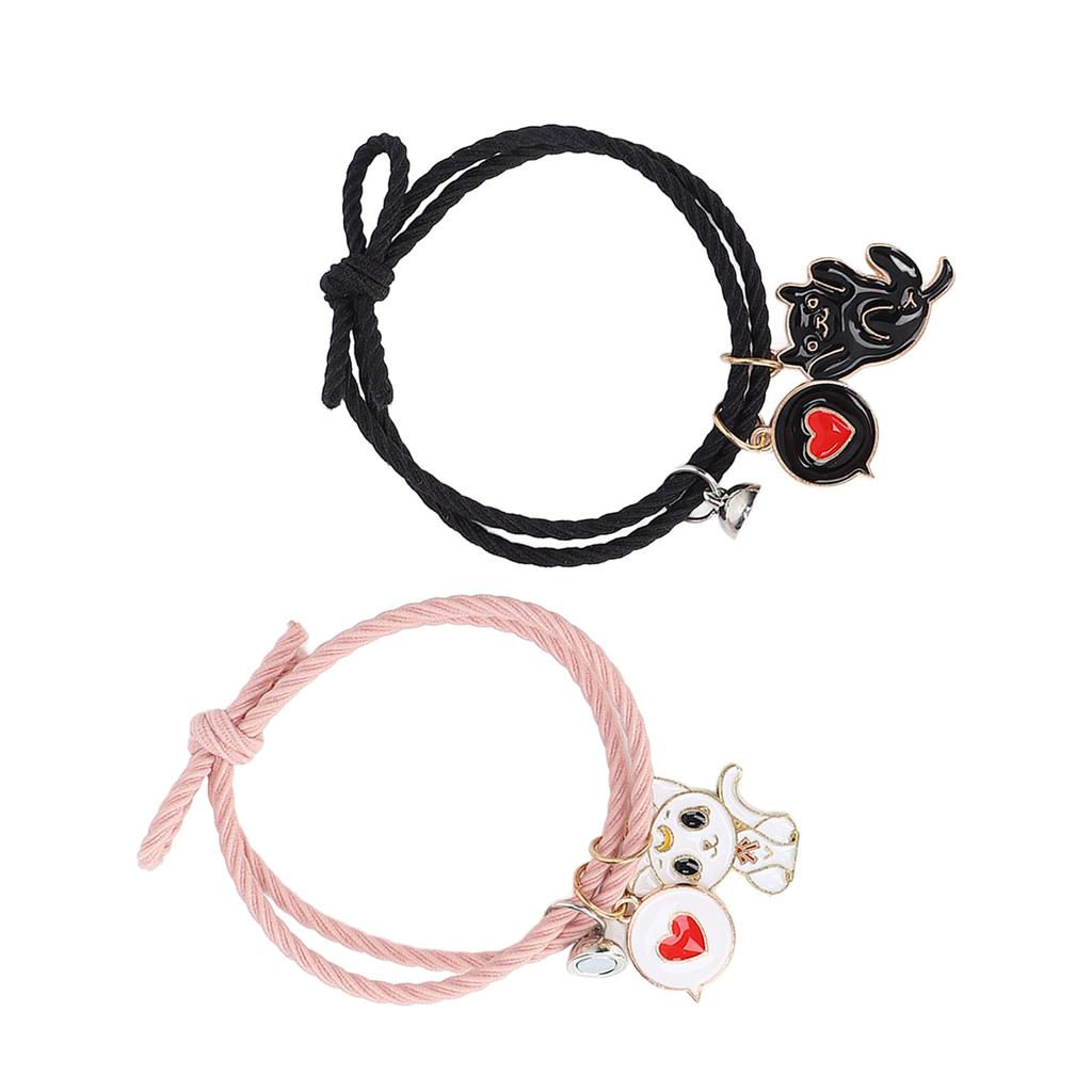 Magnetic Couples Bracelet Exquisite Mutual Attraction Magnetic Bracelet for Husbands Boyfriends Girlfriends Wives