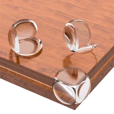 Pack of 20 Transparent Baby Corner Protectors for Table and Furniture Corners