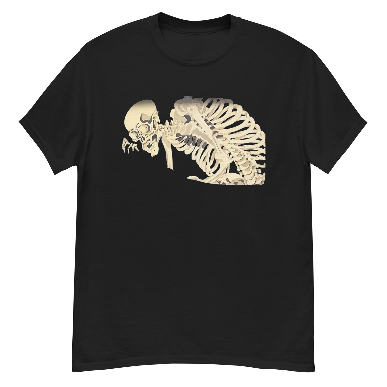Ukiyo-e Skeleton Tee - Utagawa Kuniyoshi Art - 100% Cotton Men s Classic T-Shirt S разноцветный