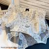 Female Spring and Autumn Small Broken Lace Edge Comfortable Breathable No Trace Extended Crotch Waist Triangle Briefs