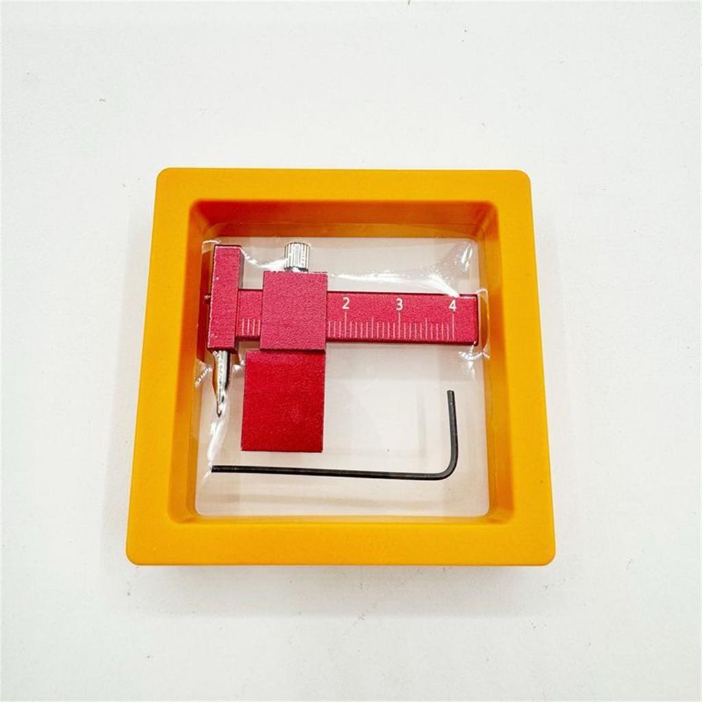 Multipurpose Metalworking Template Marker With Replaceable Cutting Tip And Ergonomic Design For Accurate Layout Work