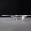 Simplicity Glass Dinner Plate Transparent Dim Sum Plate Pasta Salad Plate Thick Soup Plates Molecular Cuisine Creative Tableware