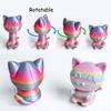 3D Printed Spiral Cone Fidgeting Toy Rotating Animal Pyramid Passthrough Sculpture Antistress Anxiety Relieving Game Adults Toys