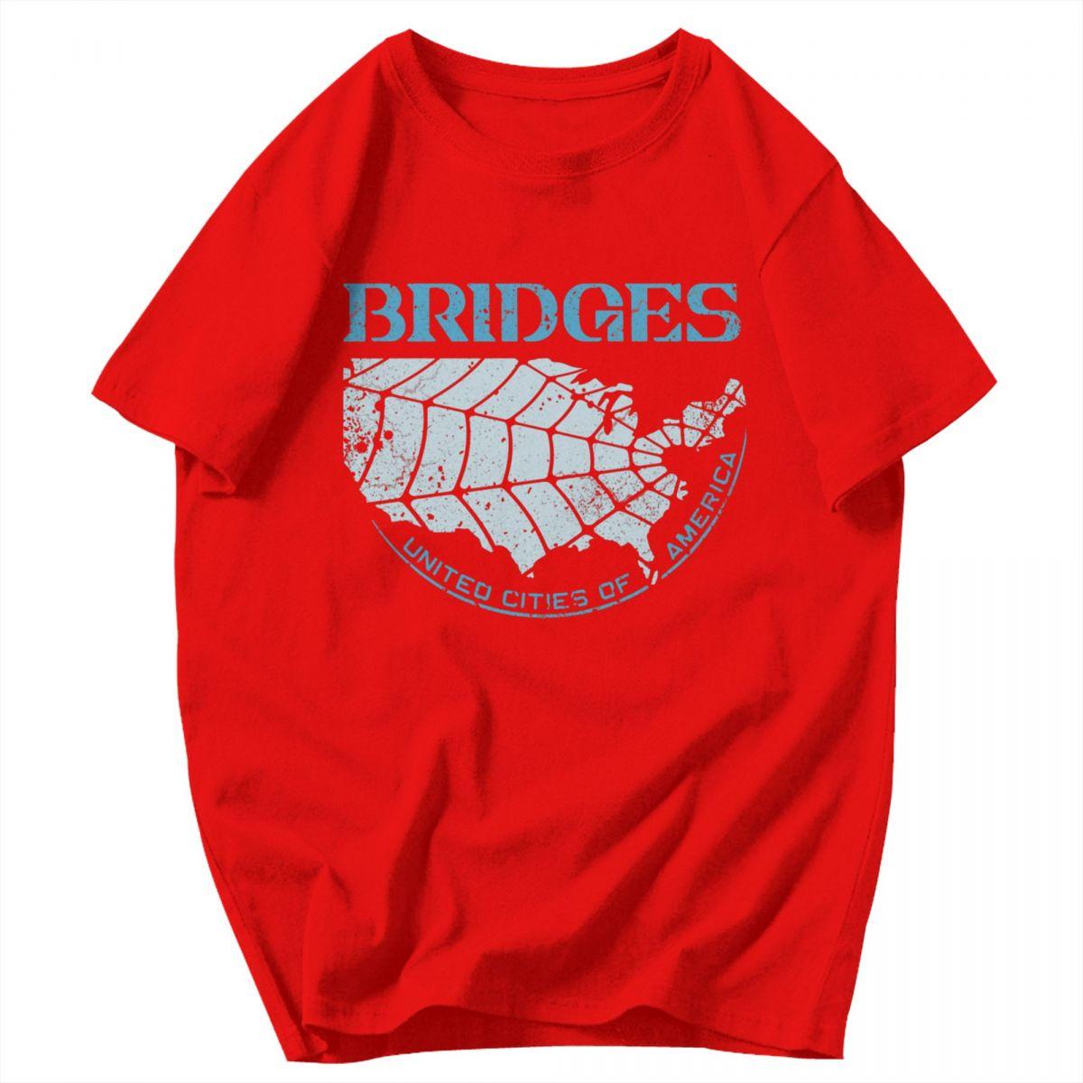 Men T Shirt Bridges Death Stranding Game Vintage Idea Y2K Graphic Anime Unisex Clothes T Shirts S