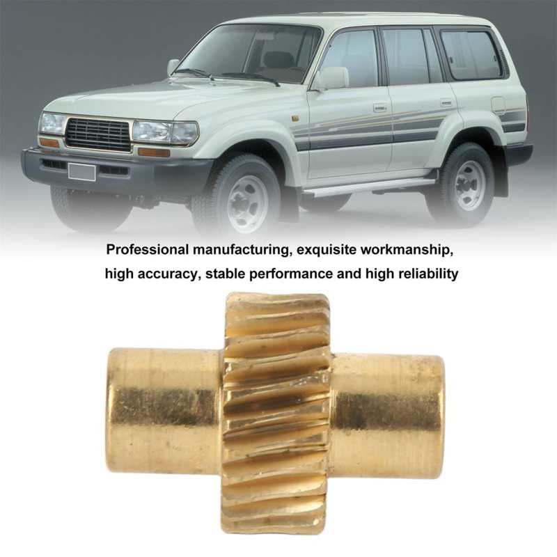 Power Electric  Control Adjust Wheel Gear AAGER018 Brass Car Accessories Replacement for Toyota Land Cruiser LC80