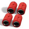 4PCS Aluminum Alloy Tire Valve Cap Anti-theft Decorative Cover General Automobile Valve Cap