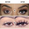 Black Mascara Lengthens Eyelashes Waterproof Long-lasting 4D Silk Fiber Mascara Lash Extension Cosmetics