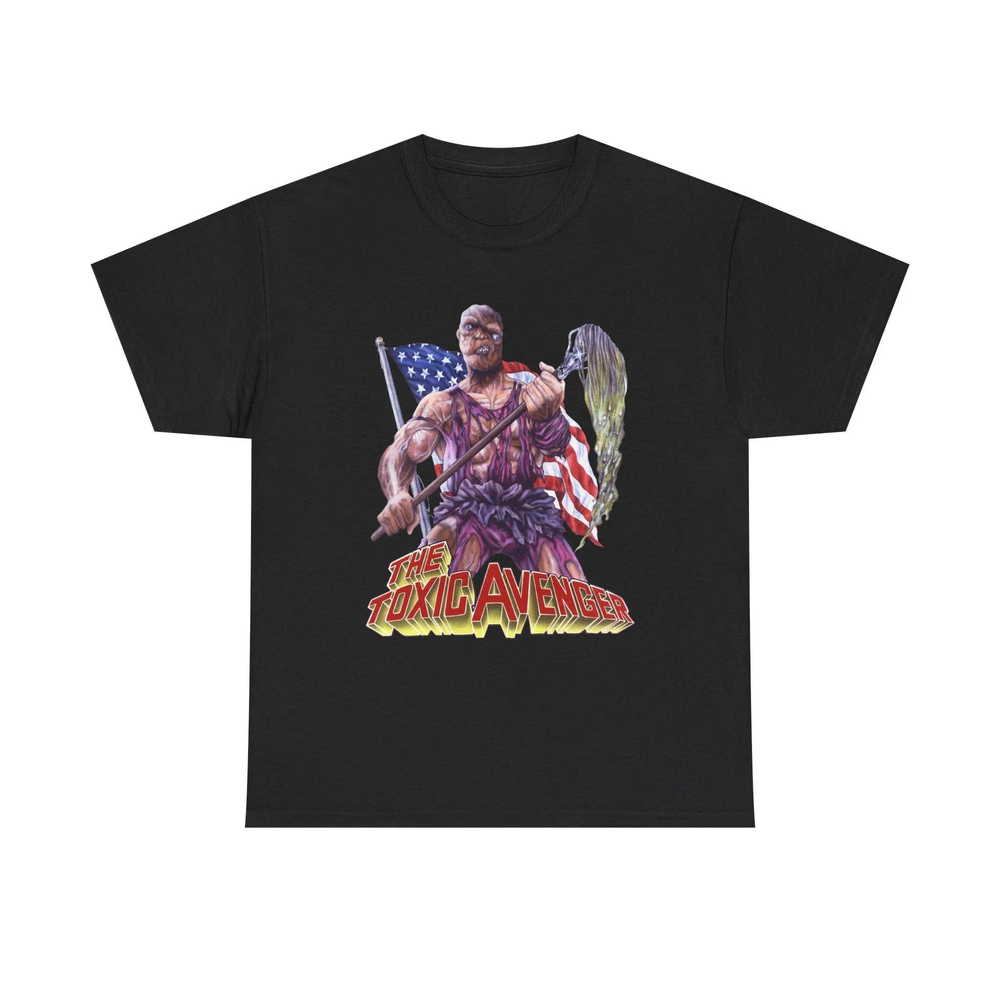 2026 New The Toxic Avenger Graphic Print T-shirts Retro Movie Men s Women Summer Navy Black Casual Cotton Fashion T-shirt 4XL