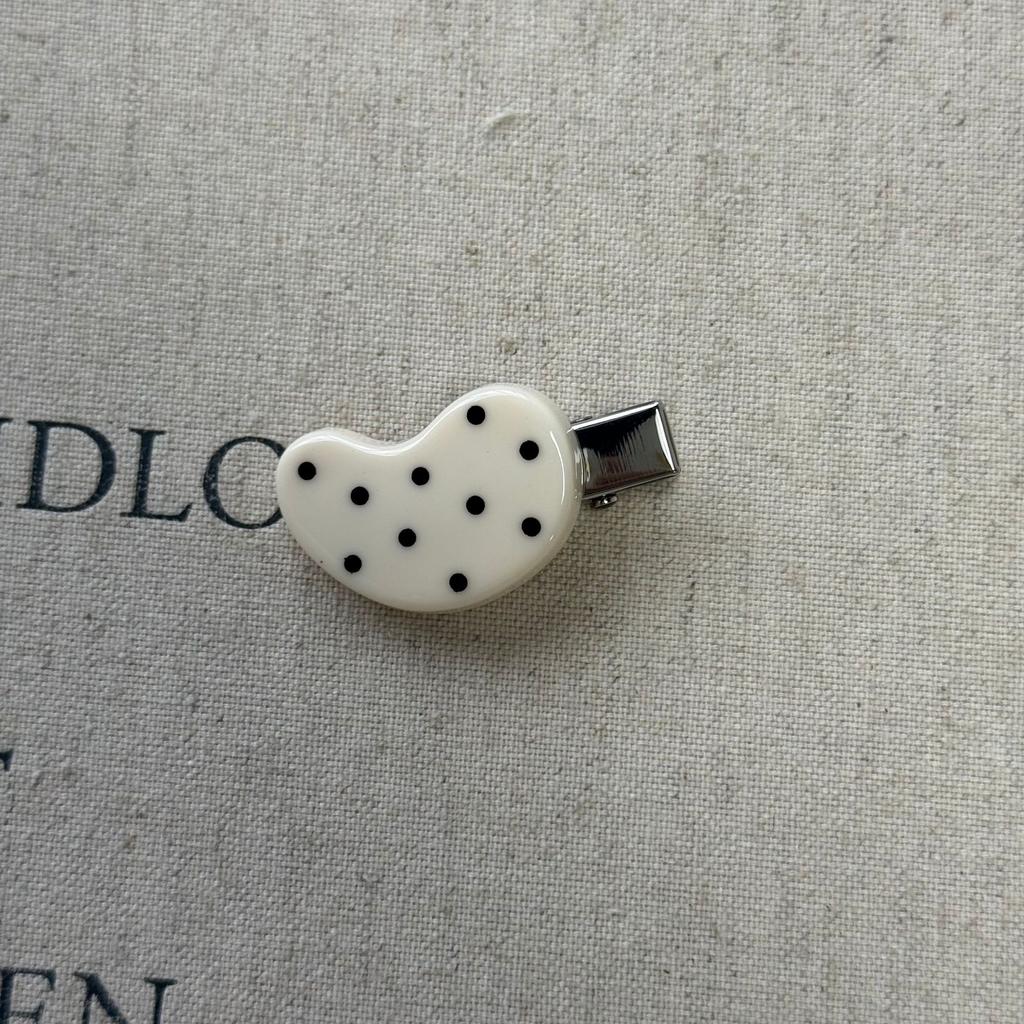 2 Stück Punkte Haarklammern Süße Mädchen Niedliche Schleife Haarspangen Acryl Nahtlose Haarspangen Haargriffe Damen Mode Haaraccessoires Kopfbedeckung