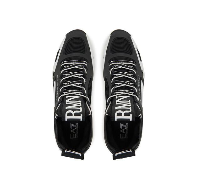 Мужские кроссовки EA7 Emporio Armani X8x174 xk377 k485 чёрные