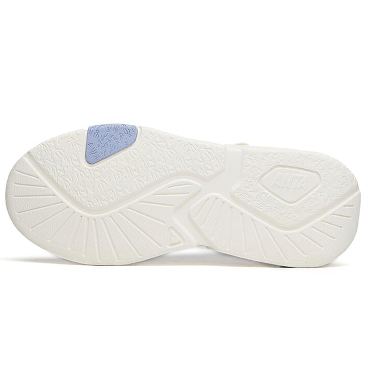 Anta Life Collection Casual Abrasion Resistant Slip Resistant Low top Skateboard Shoes Women's Purple White 122138084-2