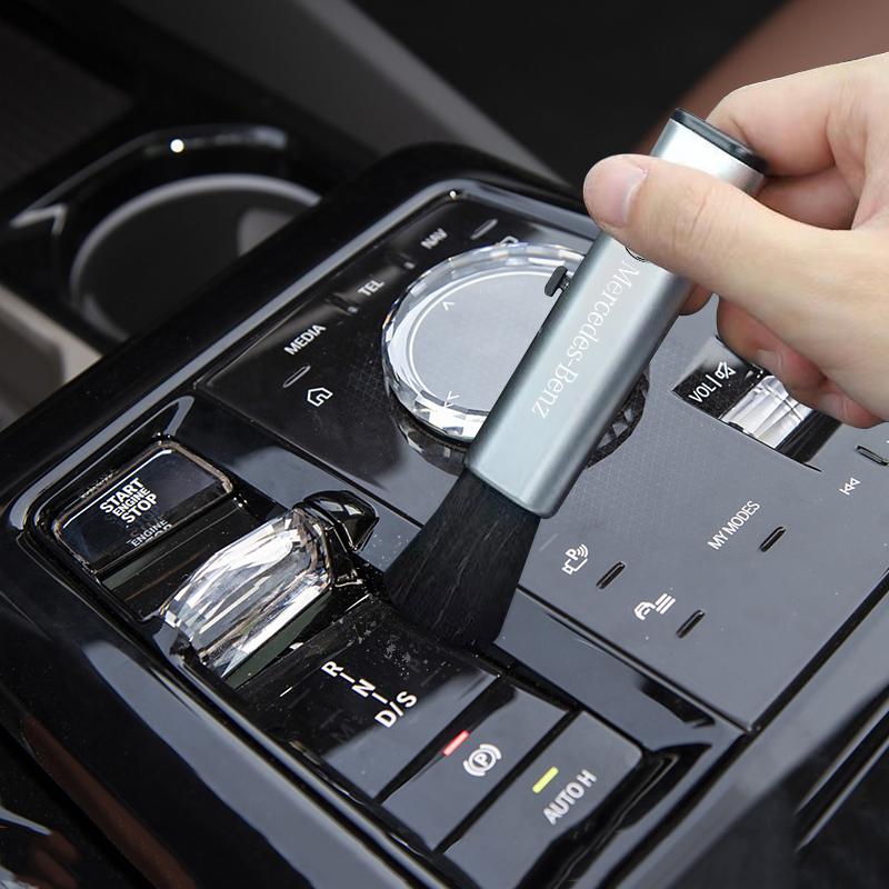 GLC GLB Auto Innenraum Reinigungsbürste Ausziehbar Tragbar Feine Borstenbürste Für Mercedes Benz AMG W203 W206 W220 W205 W211 W212